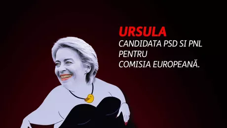 George Simion președintele AUR Ursula noua mascotă AUR la alegerile europarlamentare - FOTO VIDEO