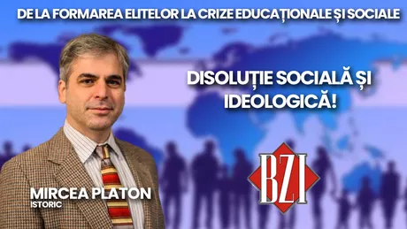 LIVE VIDEO - Istoricul Mircea Platon la BZI LIVE despre Elite rolul lor criza din Educație sau crizele sociale și ideologice