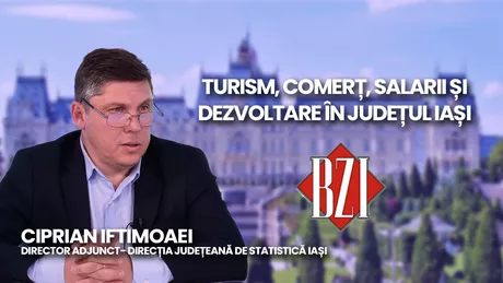 LIVE VIDEO - Sociologul Ciprian Iftimoaei discută la BZI LIVE despre turism comerț salarii și dezvoltare în județul Iași
