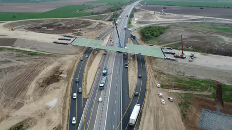 Care este stadiul lucrărilor la Autostrada A0. Construcția va fi finalizată anul acesta - VIDEO