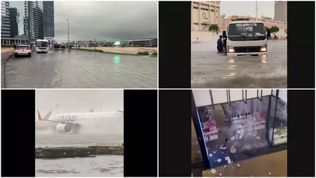 Români blocați în Dubai din cauza inundațiilor. MAE a intrat în alertă