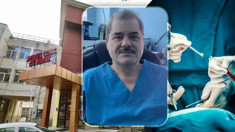 Putea să se opereze la un spital celebru din Suedia dar s-a lăsat pe mâinile medicilor din Iași Dr. Mihai Glod În total a avut 5 operații - FOTO