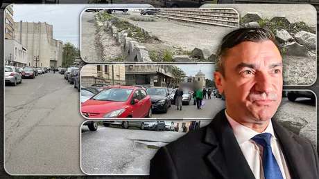 Primarul Mihai Chirica este mai ocupat să strice străzile bune în loc să le reabiliteze pe cele pline de gropi. O arteră din centrul Iașului nu a mai fost reparată de ani de zile - FOTO