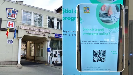 Pacienții sunt tot mai interesați să se programeze online la consultații În anul 2023 la Spitalul Clinic Județean de Urgență Sf. Spiridon Iași s-au înregistrat 22.392 de programări pe portal - FOTO