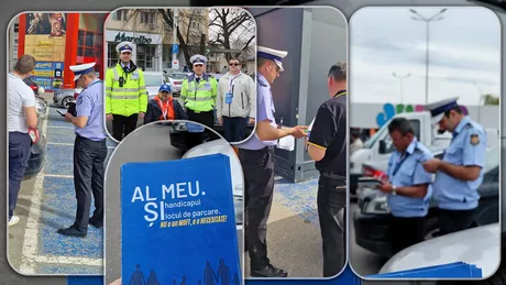 Pițipoanca de Iași de la volanul unui BMW i-a luat la mișto pe polițiștii care au găsit-o cu bolidul parcat pe locurile pentru persoane cu dizabilități Scrieți la mențiuni handicapații să stea acasă - FOTO