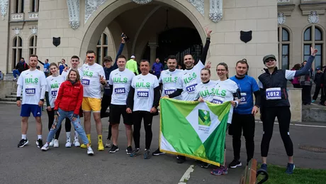 Rezultate remarcabile ale alergătorilor USV Iași la Semimaratonul organizat de Salvați copiii - FOTO