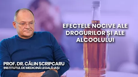 LIVE VIDEO - Prof. dr. Călin Scripcaru Institutul de Medicină Legală Iași discută în emisiunea BZI LIVE despre efectele nocive ale frigurilor și ale alcoolului asupra corpului și a psihicului - FOTO