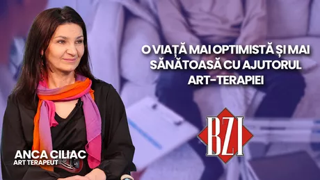 LIVE VIDEO - Anca Ciliac-art terapeut discută în emisiunea BZI LIVE despre beneficiile art - terapiei - FOTO