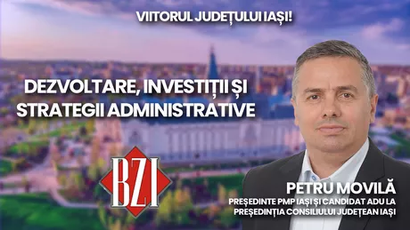 LIVE VIDEO - Candidatul ADU la CJ Iaşi liderul PMP Iaşi Petru Movilă într-o nouă ediţie BZI LIVE