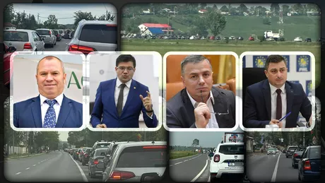 Umilința continuă Coloana kilometrică dintre Iași și Podu Iloaiei le-a blocat mințile celor ce pot lua decizii. Toți speră într-o minune autostrada și șoseaua de centură - FOTO