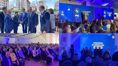 PNL Iaşi a început campania electorală Lansarea oficială are loc astăzi alături de Nicolae Ciucă - GALERIE FOTO LIVE VIDEO UPDATE