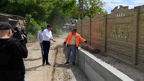 Se pregătește recepția finală a lucrărilor de pe un drum județean din Iași. Proiectul are o valoare de peste 7 milioane de lei - FOTO