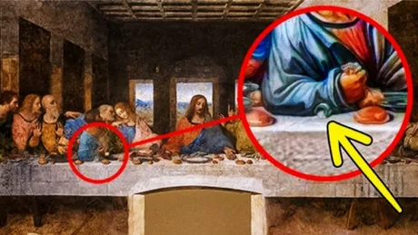 Povestea din spatele picturii Cina cea de Taina a lui Da Vinci. Mistere ascunse in compozitia pictorului