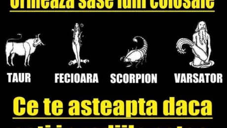 Urmeaza sase luni colosale pentru zodiile TAUR FECIOARA SCORPION VARSATOR. Ce te asteapta daca esti in zodiile astea vezi aici