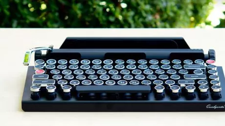 Qwerkywriter o tastatura Bluetooth pentru cei nostalgici dupa masinile de scris