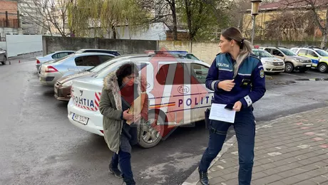 Ea este femeia care a încercat să jefuiască Alpha Bank Riscă să ajungă în arest  EXCLUSIV FOTO VIDEO
