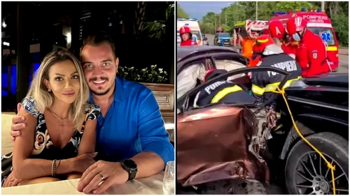 Bursucu, mesaj emoționant după accidentul soției sale. A apărut și prima fotografie cu Andreea Cristea