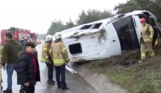 9 români răniți în Turcia într-un accident de microbuz