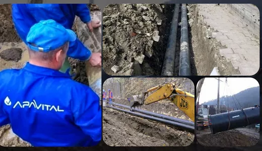 O firmă din Iași va încasa 450.000 de euro de la ApaVital pentru repararea drumurilor afectate de lucrări