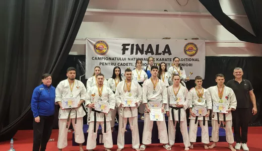 Cluburile de karate din Iași s-au întors cu 7 medalii de aur de la Campionatul Național de la București