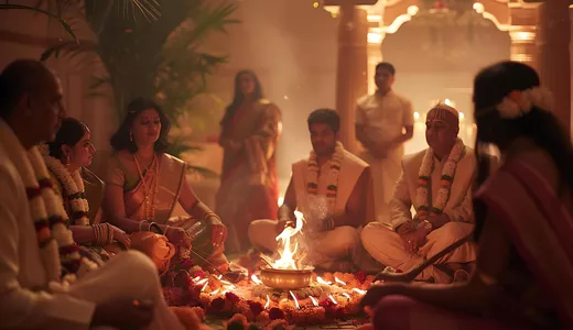 Nuntă în India. Iată ce se ascunde de fapt în spatele ritualurilor hinduse