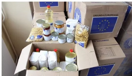 Ce se va întâmpla cu ajutoarele de alimente oferite românilor. Lista produselor a fost modificată