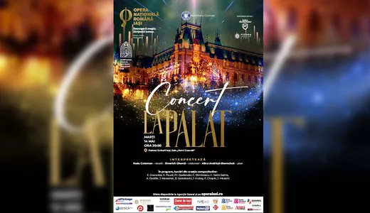 Un nou concert cameral oferit de Opera Iași la Palatul Culturii