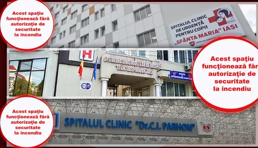 Șase spitale din Iași funcționează fără autorizație de securitate la incendiu. Managerii vin cu explicații 8211 FOTO
