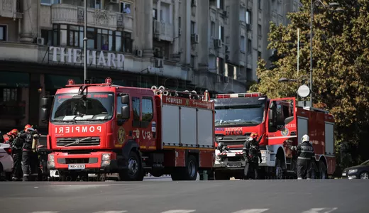 Un bărbat a încercat să-și dea foc la Ambasada Israelului în București