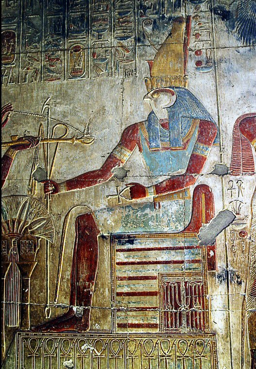 reprezentare murala a lui horus