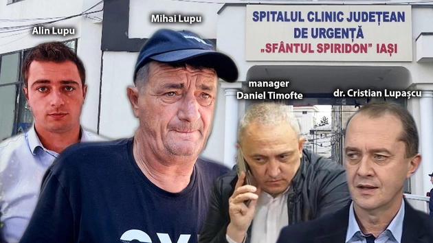 Se strânge lațul în jurul lui Daniel Timofte, managerul Spitalului „Sfântul Spiridon”. Tatăl lui Alin, tânărul mort după ce a căzut în cap, de pe o scară, în sala de operații, rupe tăcerea: „Managerul spitalului se face vinovat”