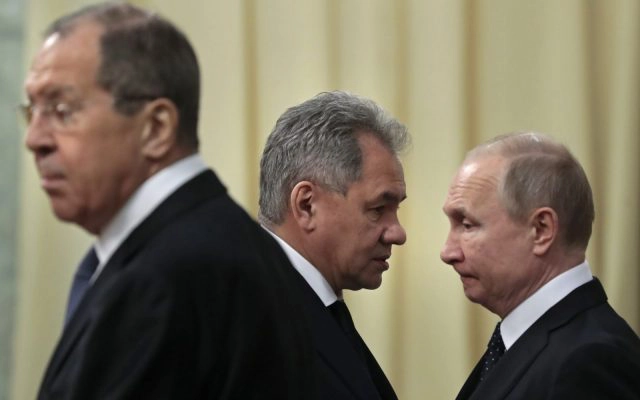 Serghei Lavrov, Vladimir Putin, Serghei Soigu