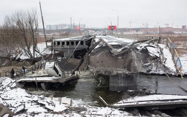 pod distrus de armata ucraineana pentru a nu trece rusii