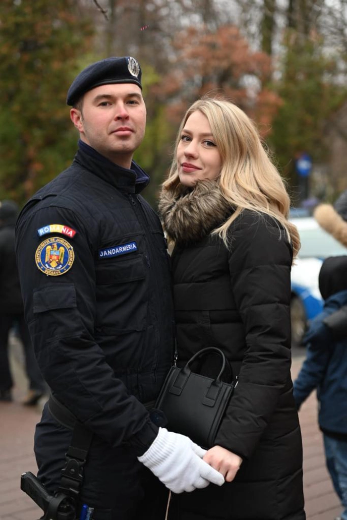  locotenentul Stefan Acea si iubita sa