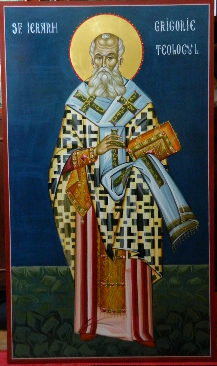  o icoana cu Sfantul Grigorie Teologul