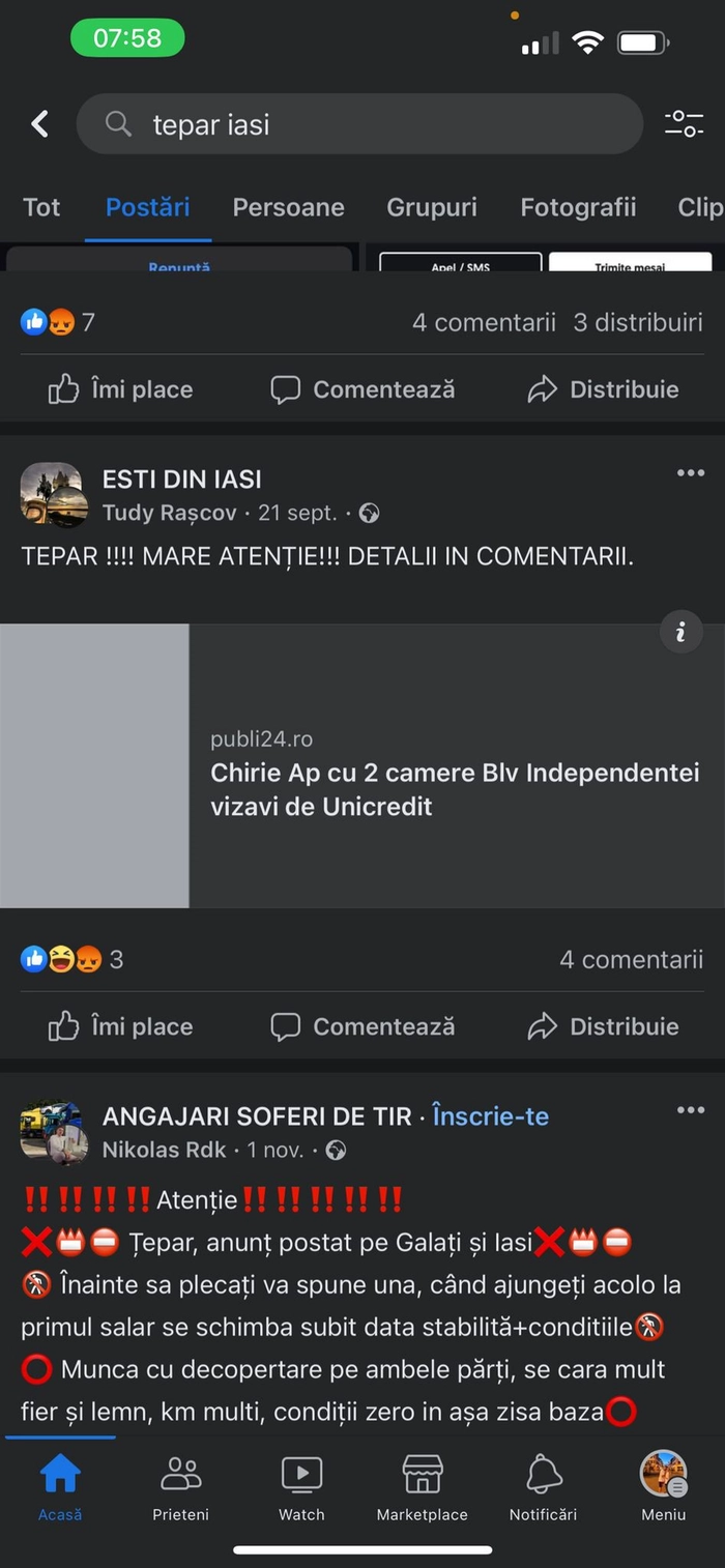 o poza cu anuntul de inchiriere a barbatului