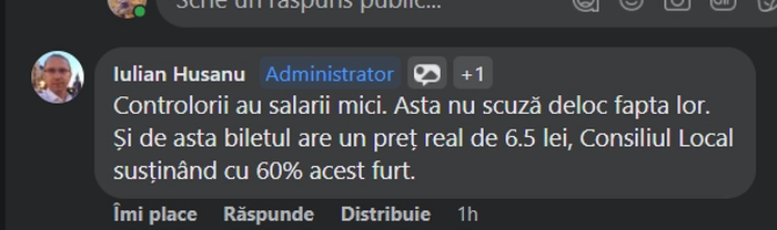  cateva comentarii cu privire la comportamentul controlorilor