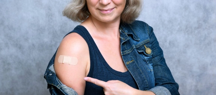  o femeie care s-a vaccinat impotriva HPV
