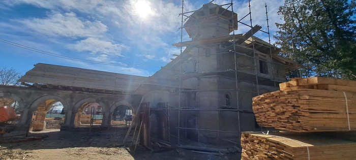 poză de la Palatul familiei Cantacuzino