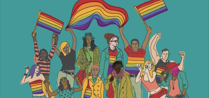 desen cu reprezentanți lgbt
