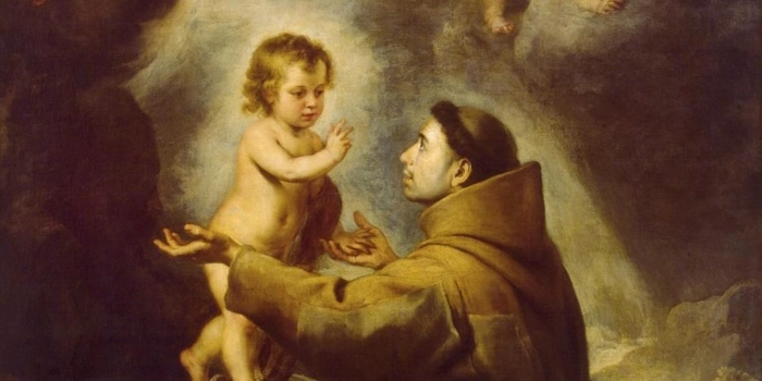 Icoana Sfântul Anton de la Padova