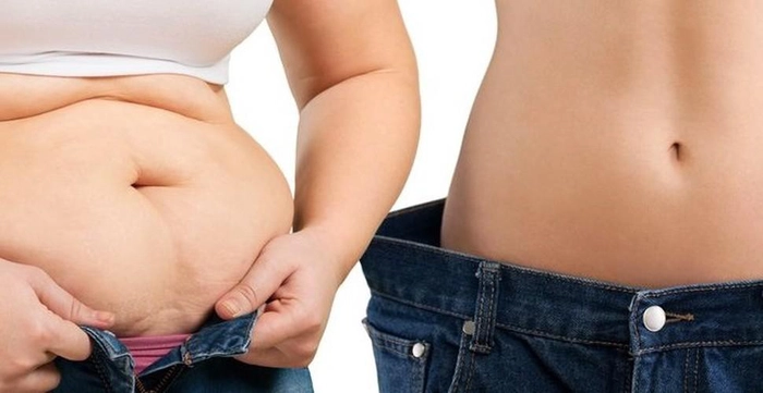 persoana supraponderala si o persoana mai slaba