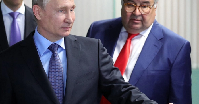 miliarde de lire sterline în contul surorii, oligarhul rus Alișer Usmanov, presedintele rus Vladimir Putin