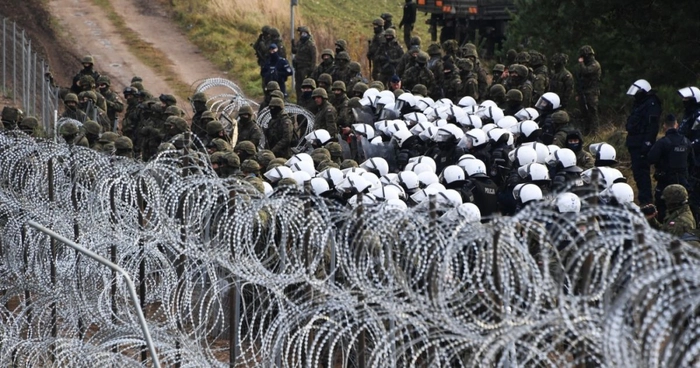 tensiuni între grăniceri, conflict la granita dintre Belarus si Polonia