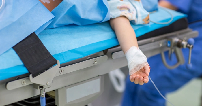  copilă la spital