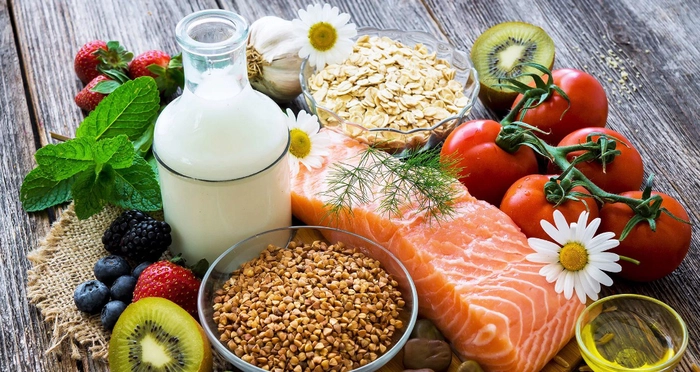 mai multe alimente permise in dieta pe o masa