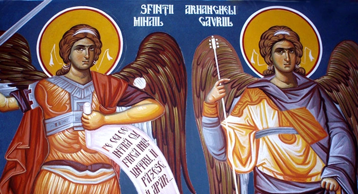 Sfinții Arhangheli Mihail și Gavril