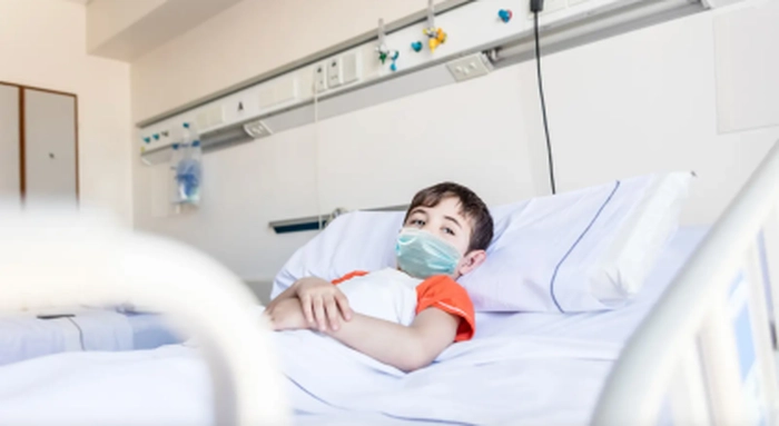 copil în spital