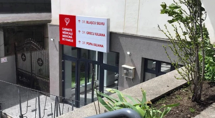 o imagine cu cabinetul doctorului Silviu Blascu
