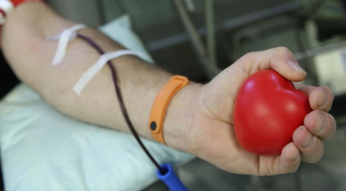 poză cu un donator